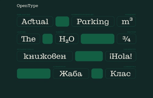 GUKA Versatile Slab - 18 Static Styles + 2 Variable Fonts NEW!