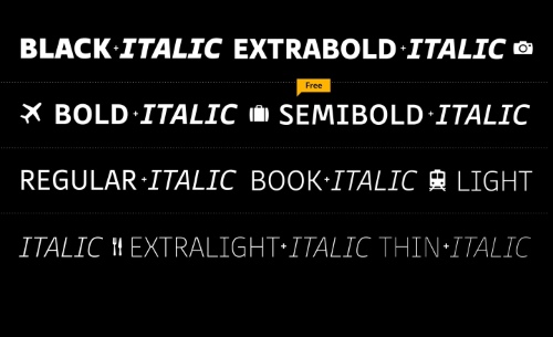WAYS - 18 Static Styles, 1 Symbol + 2 Variable Fonts