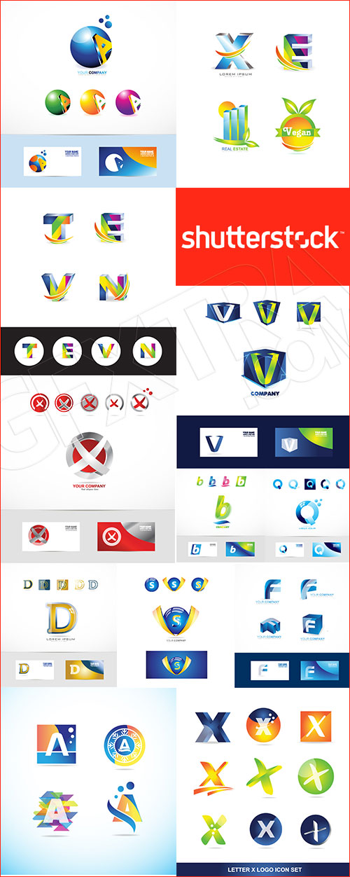 Letter Logos #2, 46xEPS