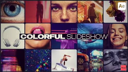 Videohive - Colorful Slideshow 64207448
