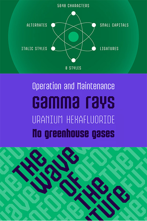 Fisionada - 8 Styles Font Family