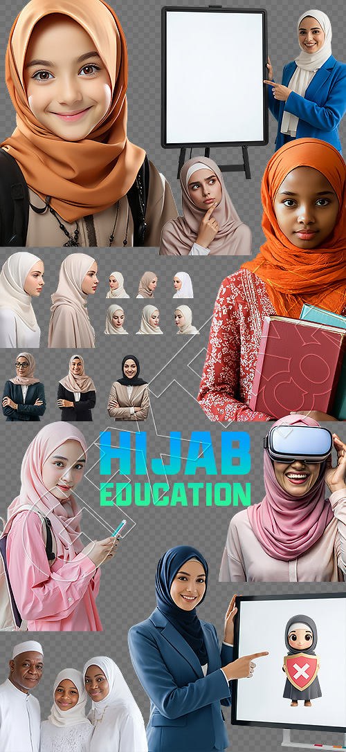 Hijab Education 46xPNG