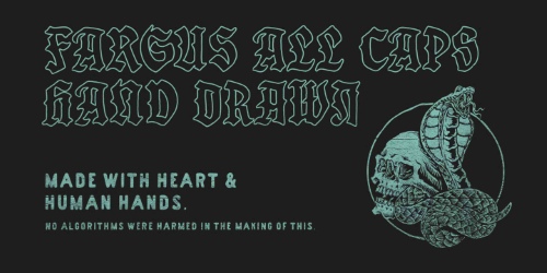 Fargus - 9 Styles Font Family