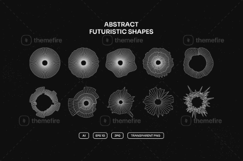 50 Abstract Geometric Vector Objects AI 50 Abstract Geometric Vector Objects AI