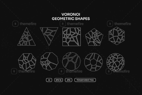 50 Abstract Geometric Vector Objects AI 50 Abstract Geometric Vector Objects AI