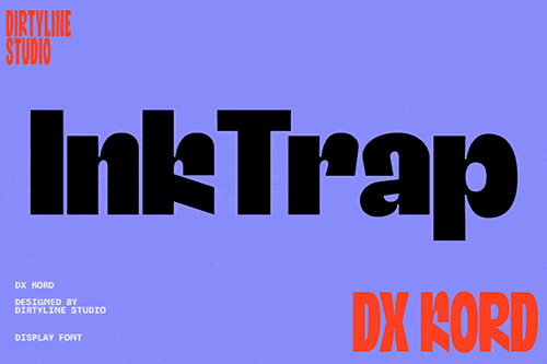 Dx Kord - 18 Styles + Variable Font Family