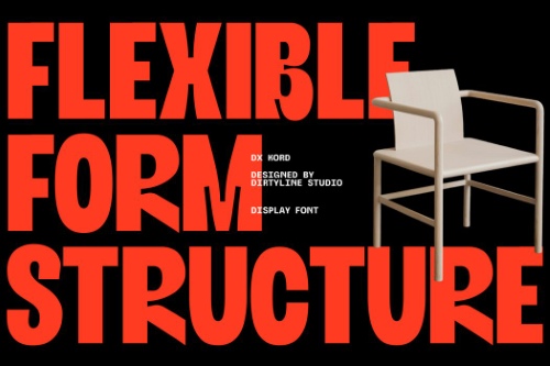 Dx Kord - 18 Styles + Variable Font Family