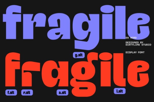 Dx Kord - 18 Styles + Variable Font Family