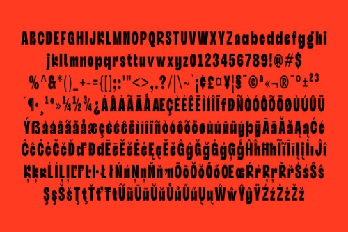 Dx Kord - 18 Styles + Variable Font Family