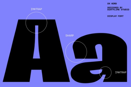 Dx Kord - 18 Styles + Variable Font Family
