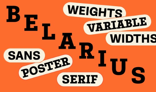 Belarius - 90 Styles + 2 Variable Fonts Family