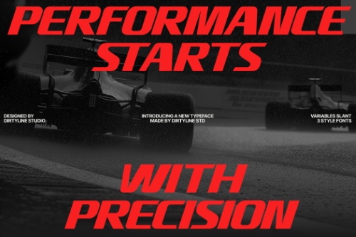 DX Overun - 3 Styles Font Family NEW