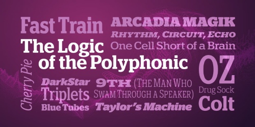Polyphonic - 60 Styles Extended Latin SuperFamily Polyphonic - 60 Styles Extended Latin SuperFamily