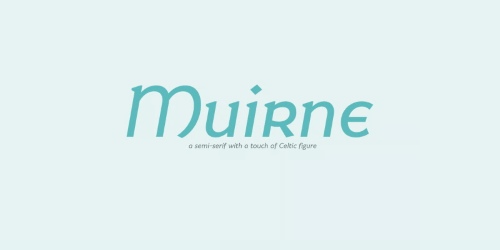 Muirne - 10 Styles Font Family