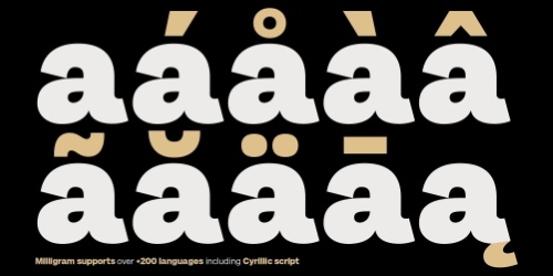 Milligram - Full Family 102 Styles + 4 Variable Types UPDATED! Milligram - Full Family 102 Styles + 4 Variable Types UPDATED!