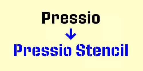 Pressio Solid Range - 20 Styles + Variable Font Family