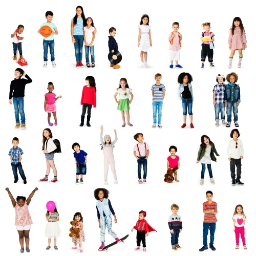Collection of 240+ Kids Isolated 25xJPEG