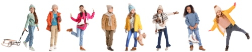 Collection of 240+ Kids Isolated 25xJPEG