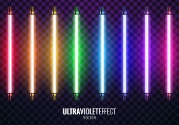 Neon & Led Alphabets #1, 27xAI