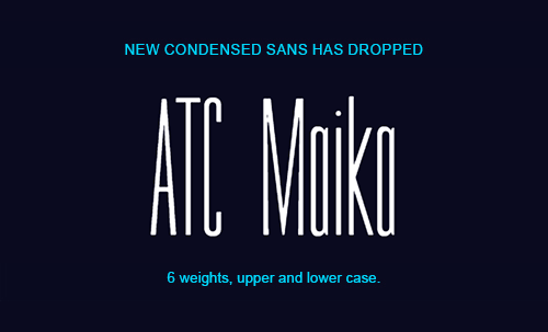 ATC Maika - 6 Styles Font Family NEW!