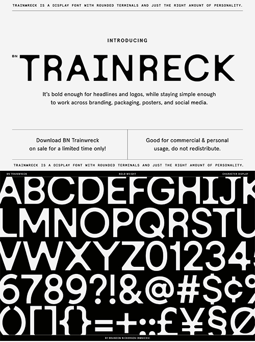 BN Trainwreck - Single Style OTF BN Trainwreck - Single Style OTF
