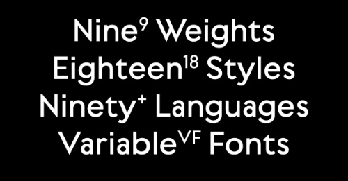 West Collection - 18 Styles + Variable Font Family