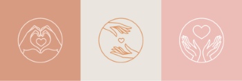300+ Handmade Logos & Badgets 38xAI