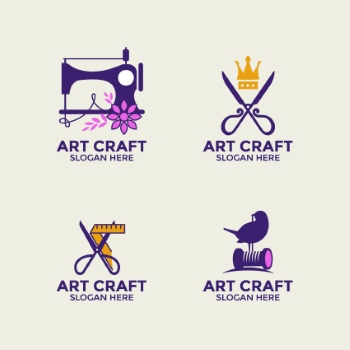 300+ Handmade Logos & Badgets 38xAI