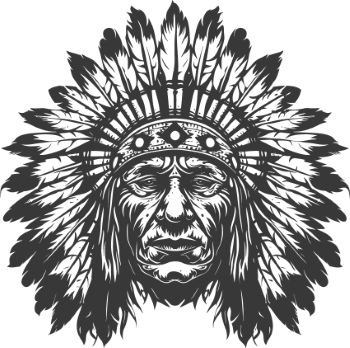 American Native Indian Sketches 30xAI