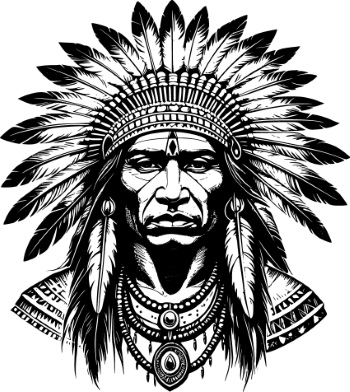 American Native Indian Sketches 30xAI