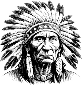 American Native Indian Sketches 30xAI