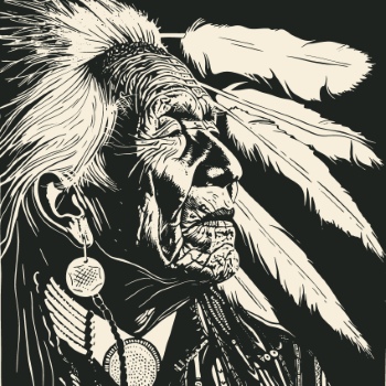 American Native Indian Sketches 30xAI