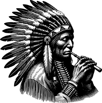 American Native Indian Sketches 30xAI