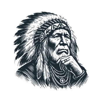 American Native Indian Sketches 30xAI