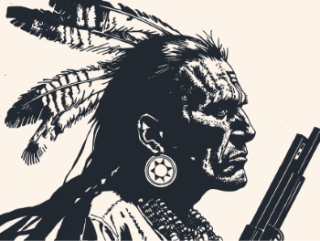 American Native Indian Sketches 30xAI
