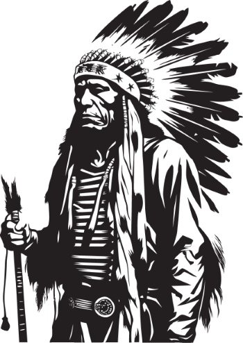American Native Indian Sketches 30xAI