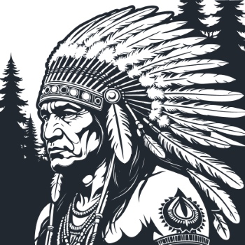 American Native Indian Sketches 30xAI