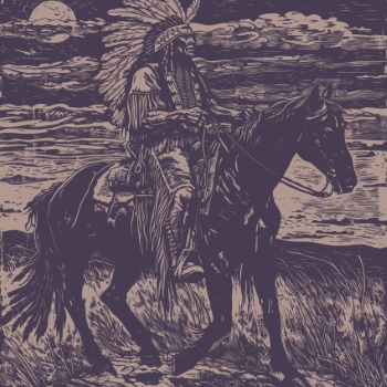 American Native Indian Sketches 30xAI