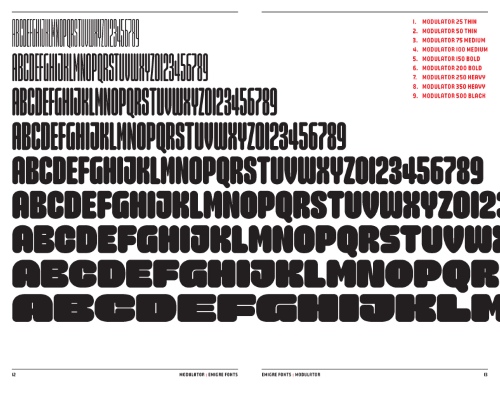 Modulator - 14 Styles Font Family Modulator - 14 Styles Font Family