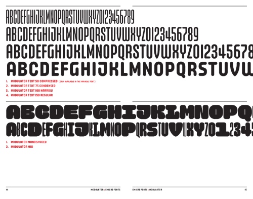 Modulator - 14 Styles Font Family Modulator - 14 Styles Font Family
