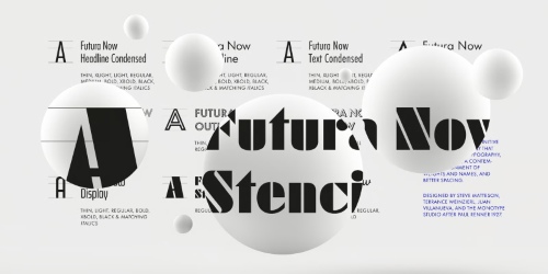 Futura Now Superfamily - 102 Styles + 5 Variables Futura Now Superfamily - 102 Styles + 5 Variables