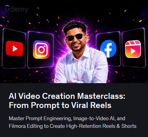 AI Video Creation Masterclass: From Prompt to Viral Reels AI Video Creation Masterclass: From Prompt to Viral Reels