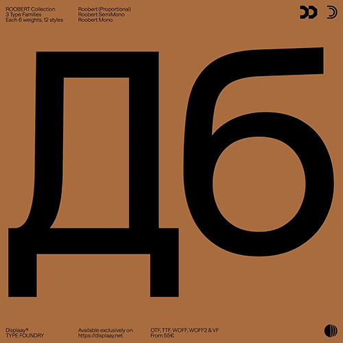Roobert Collection - 5 Scripts, 90 Styles + 5 Variable Fonts v4.008