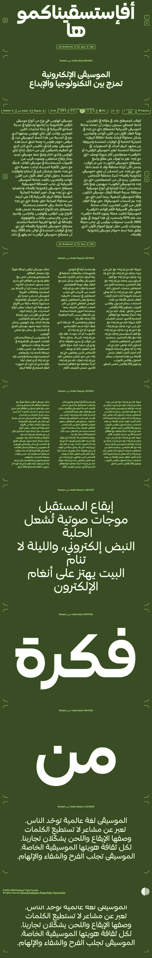 Roobert Collection - 5 Scripts, 90 Styles + 5 Variable Fonts v4.008