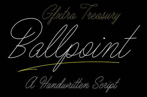 Ballpoint Script OTF 67227 Ballpoint Script OTF 67227