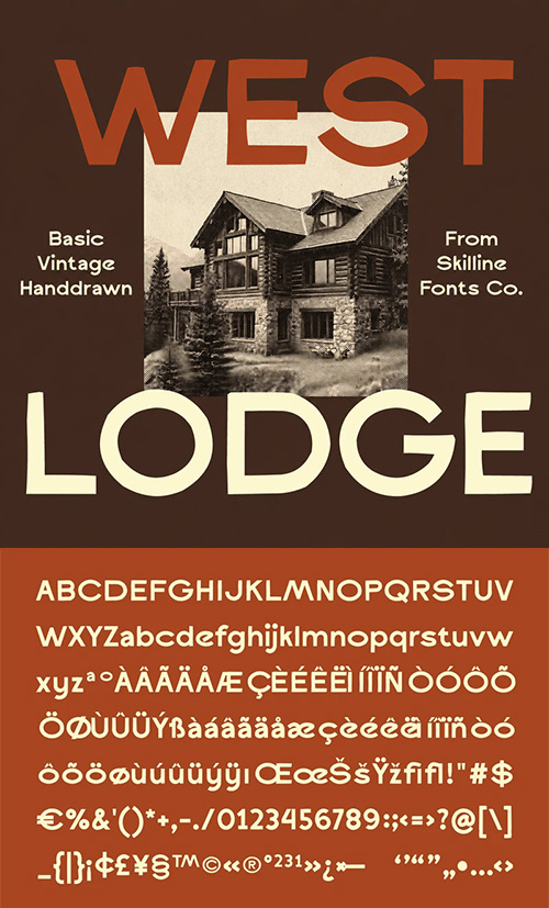 SFC West Lodge - Single Font SFC West Lodge - Single Font