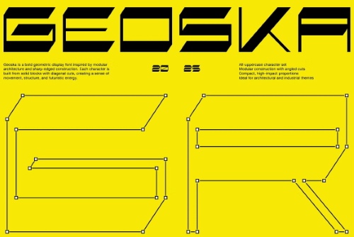 Geoska – Sci-fi Display Font 291654248 Geoska – Sci-fi Display Font 291654248