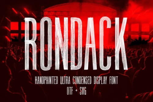Rondack SVG - Ultra Condensed Font 279538836 Rondack SVG - Ultra Condensed Font 279538836
