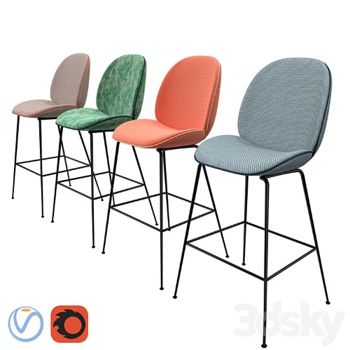 3dsky Pro - Gubi Beetle Stool