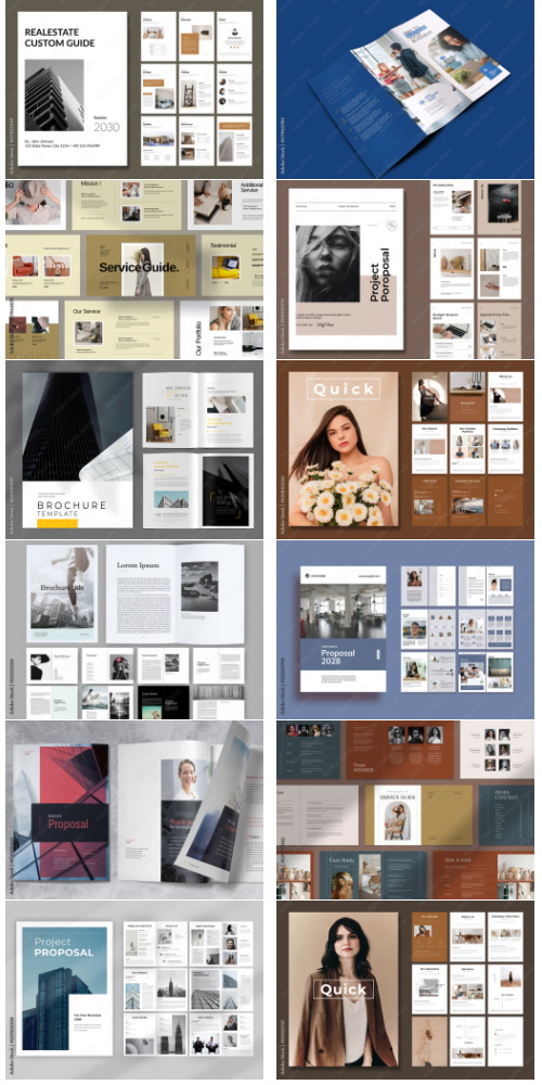 Brochures and Catalog Collections #6 500xIND